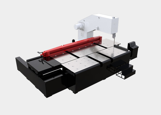 High Efficiency CNC Vertical Metal Band Saw 30kw For Composite Profiles