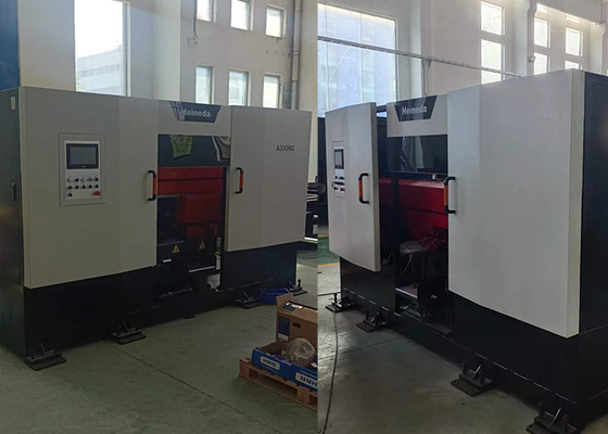 Super Strong Servo Motor CNC Horizontal Band Saw With 400mm / 400mm Height Sawing Ability