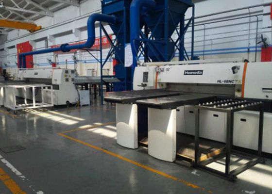 2.2KW Power Diamond Circular Saw Blade / Cnc Circular Saw Machine With 45° Tilting Table