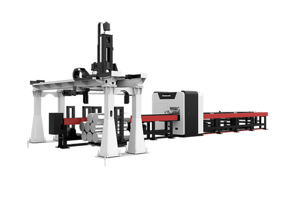 High Performance A-600tec Cnc Cut Off Saw Line For  Aluminum Alloy Sheets