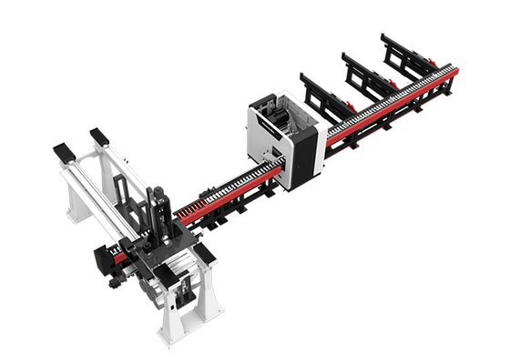 HEINEDA  300mm- 500mm Feeding Sawing Line With Safety Monitoring Function