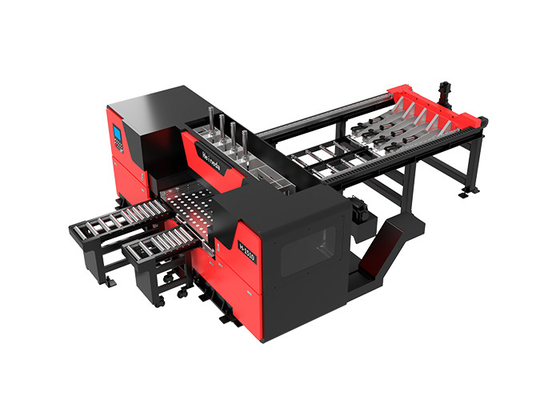 Precise And Fast  Cnc Saw Cutting Machine 27kW 3000mm Saw Length
