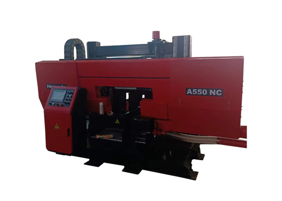 heavy duty Maximum Width 550mm Automatic Horizontal Band Saw Machinery A550NC