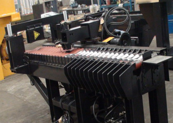 Super Strong Servo Motor CNC Horizontal Band Saw With 400mm / 400mm Height Sawing Ability
