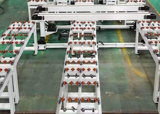 High Cutting Efficiency Cnc Metal Saw Line For Aluminum Rods Long Service Life