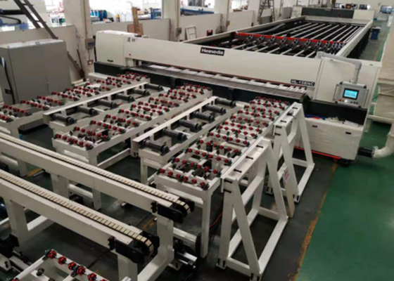 Automatic Feeding Aluminum Bar Sawing Line 400mm*400mm A-400tec