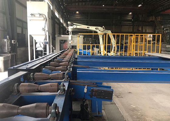 Fast Speed 300mm-500mm Bar Sawing Line High Cutting Efficiency