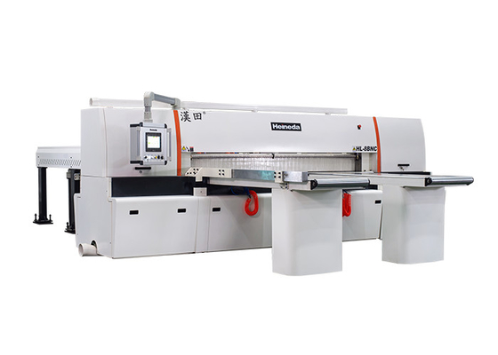 2.2KW CNC Circular Saw With 3000RPM Blade Speed And Manual / Automatic Sawblade Feed Height Adjustment