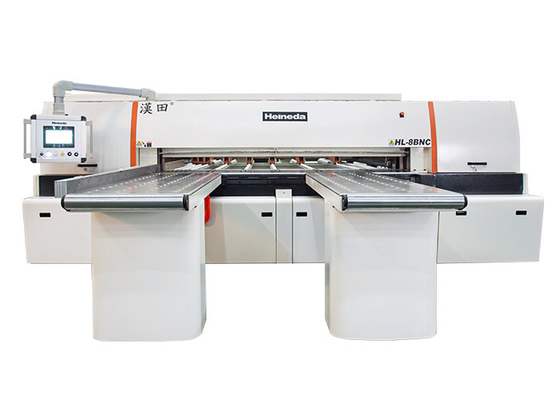 2.2KW CNC Circular Saw With 3000RPM Blade Speed And Manual / Automatic Sawblade Feed Height Adjustment
