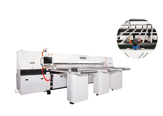 Aluminum Plate Cutting Tool Machine with 36kw Total Power and 3950 R.p.m. Spindle Speed For Long Material Cutting